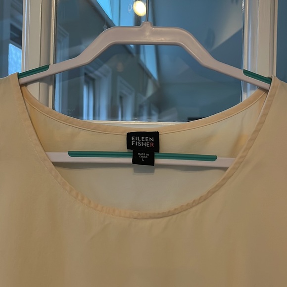 Eileen Fisher cami beige/cream Size L - Picture 2 of 4